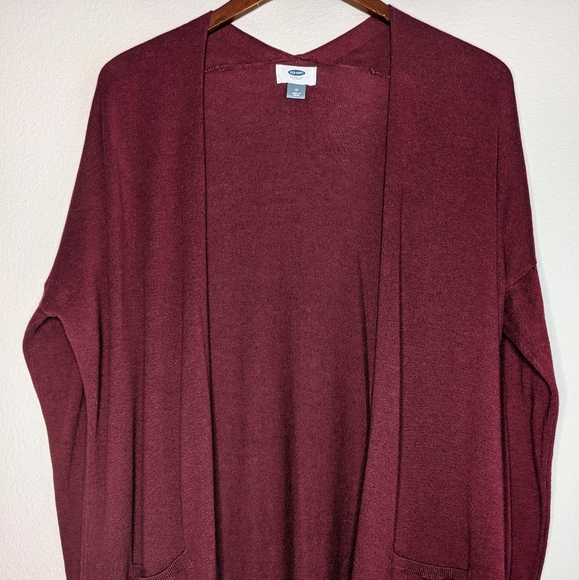 Old Navy Maroon Cardigan - Picture 4 of 13